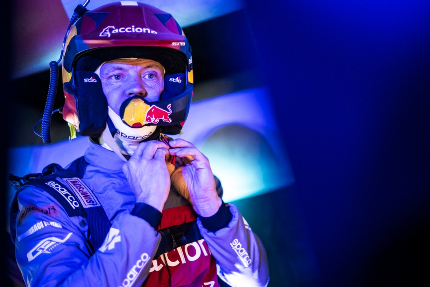 MARCH 10: Mattias Ekstrom (SWE), Acciona | Sainz XE Team during the Desert X-Prix on March 10, 2023. (Photo by Charly Lopez / LAT Images)