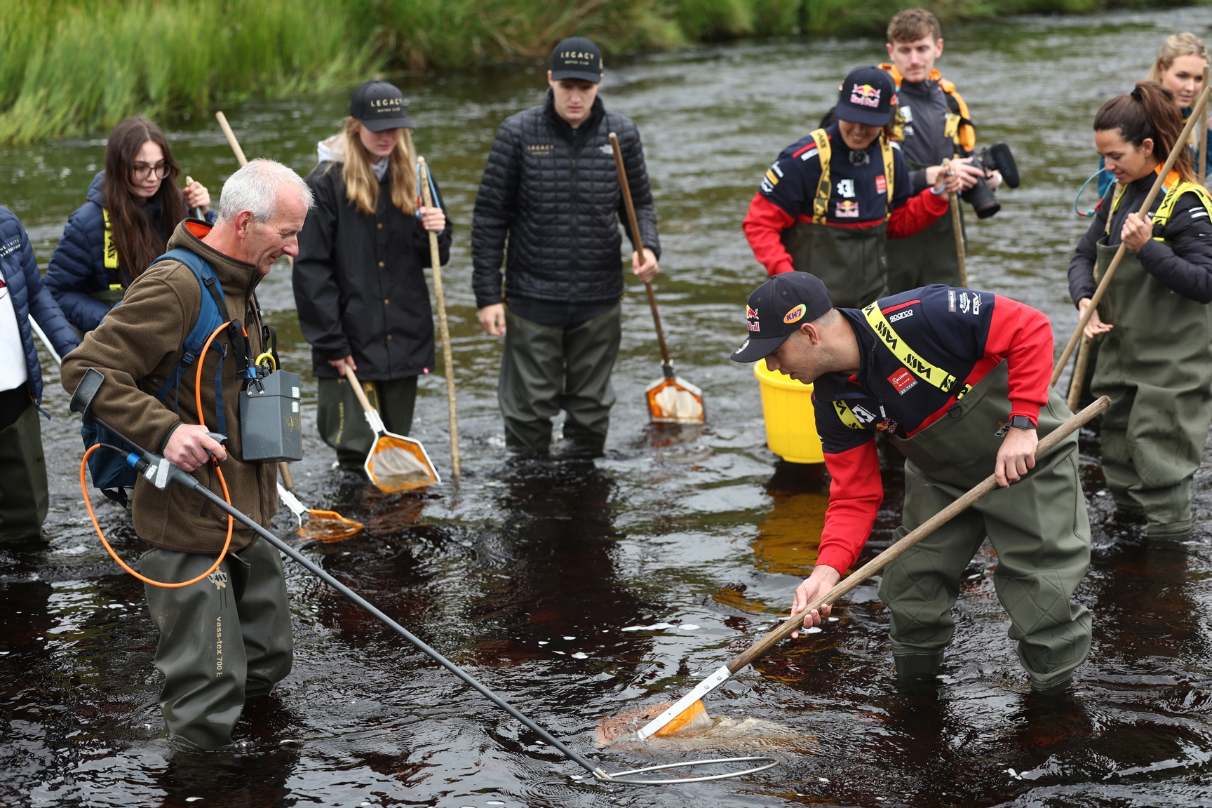 DUMFRIES AND GALLOWAY JULY 11: Fraser McConnell (JAM), Acciona | Sainz XE Team during the Hydro X-Prix on July 11, 2024 in Dumfries and Galloway. (Photo by Alastair Staley / LAT Images)