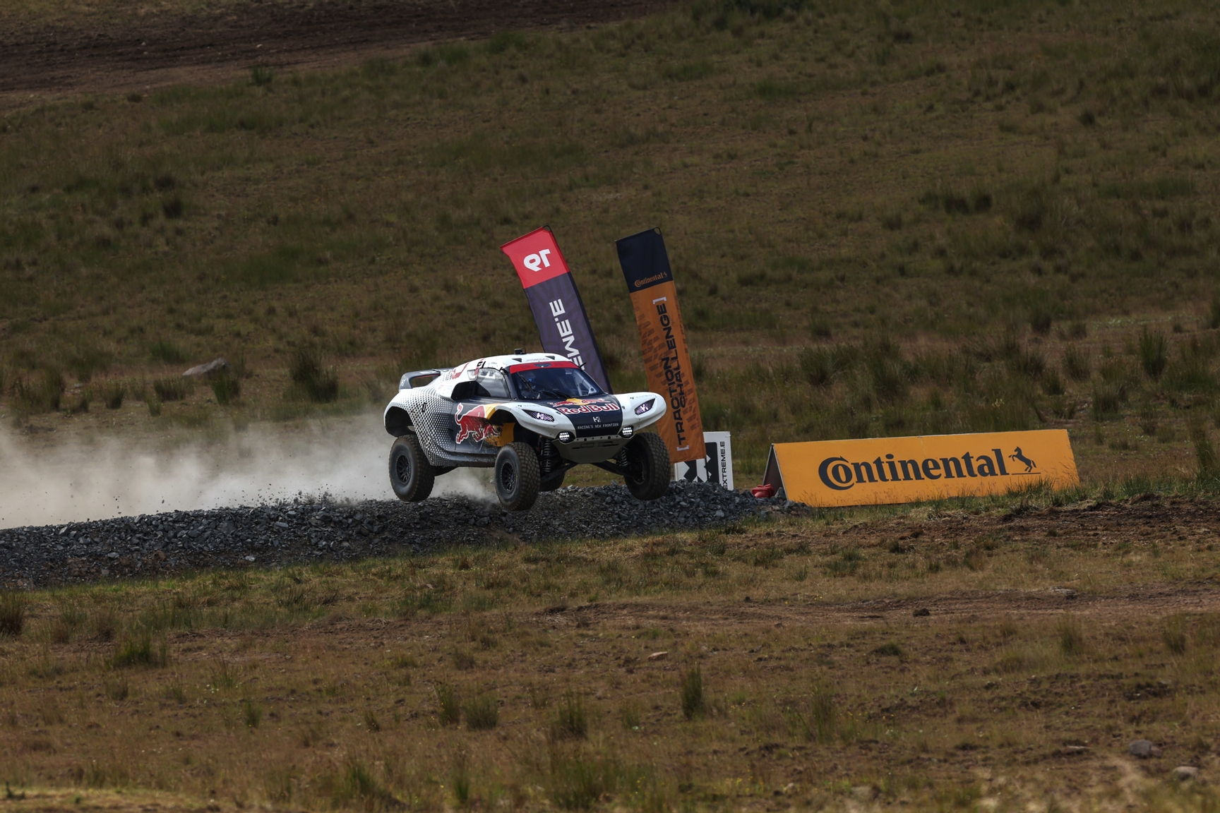 DUMFRIES AND GALLOWAY JULY 12: Hedda Hosas (NOR), Test Driver, Extreme H, drives the Pioneer 25 during the Hydro X-Prix on July 12, 2024 in Dumfries and Galloway. (Photo by Alastair Staley / LAT Images)