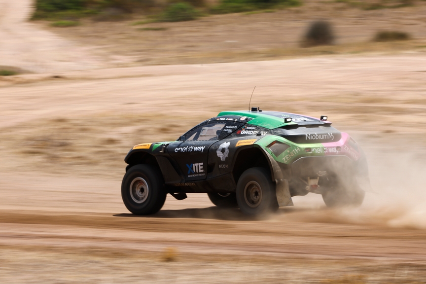 JULY 06: Tamara Molinaro (ITA) / Timo Scheider (DEU), Xite Energy Racing during the Sardinia on July 06, 2022. (Photo by Andrew Ferraro / LAT Images)