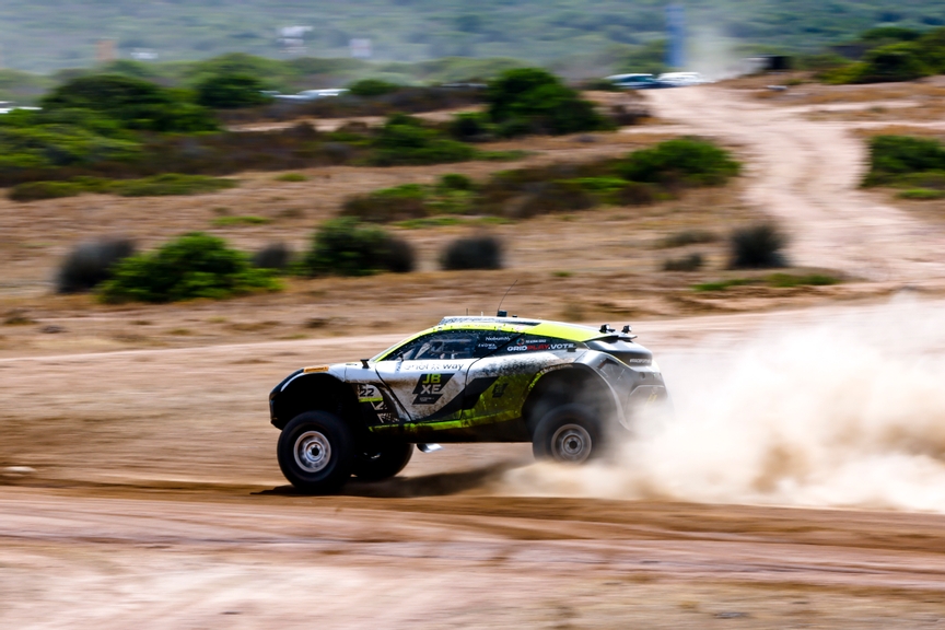 JULY 06: Hedda Hosas (NOR) / Kevin Hansen (SWE), JBXE during the Sardinia on July 06, 2022. (Photo by Andrew Ferraro / LAT Images)