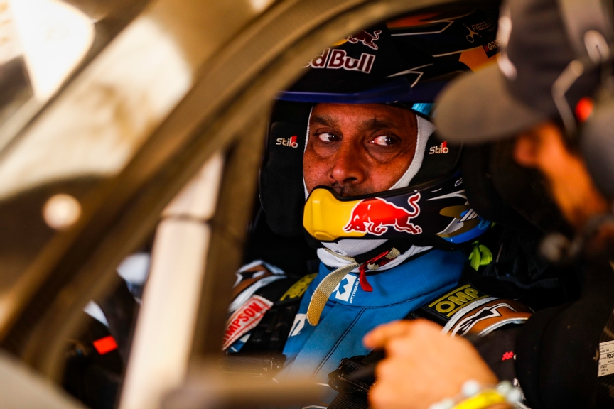 FEBRUARY 16: Nasser Al-Attiyah (QAT), Abt Cupra XE during the Saudi Arabia on February 16, 2022. (Photo by Carl Bingham / LAT Images)